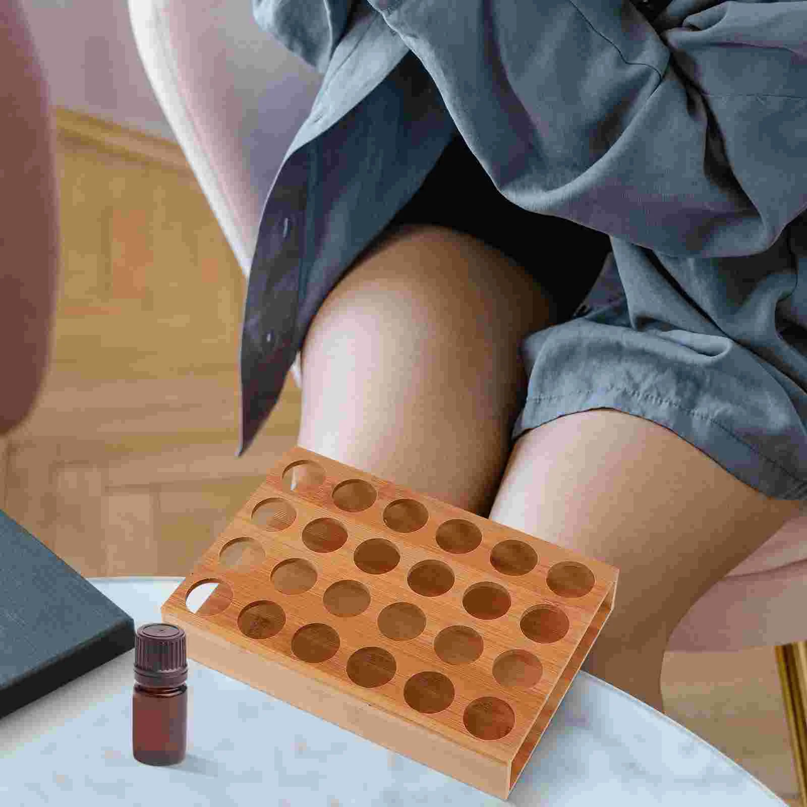 Полки для демонстрации эфирных масел полки с деревянной рамой настольная стойка