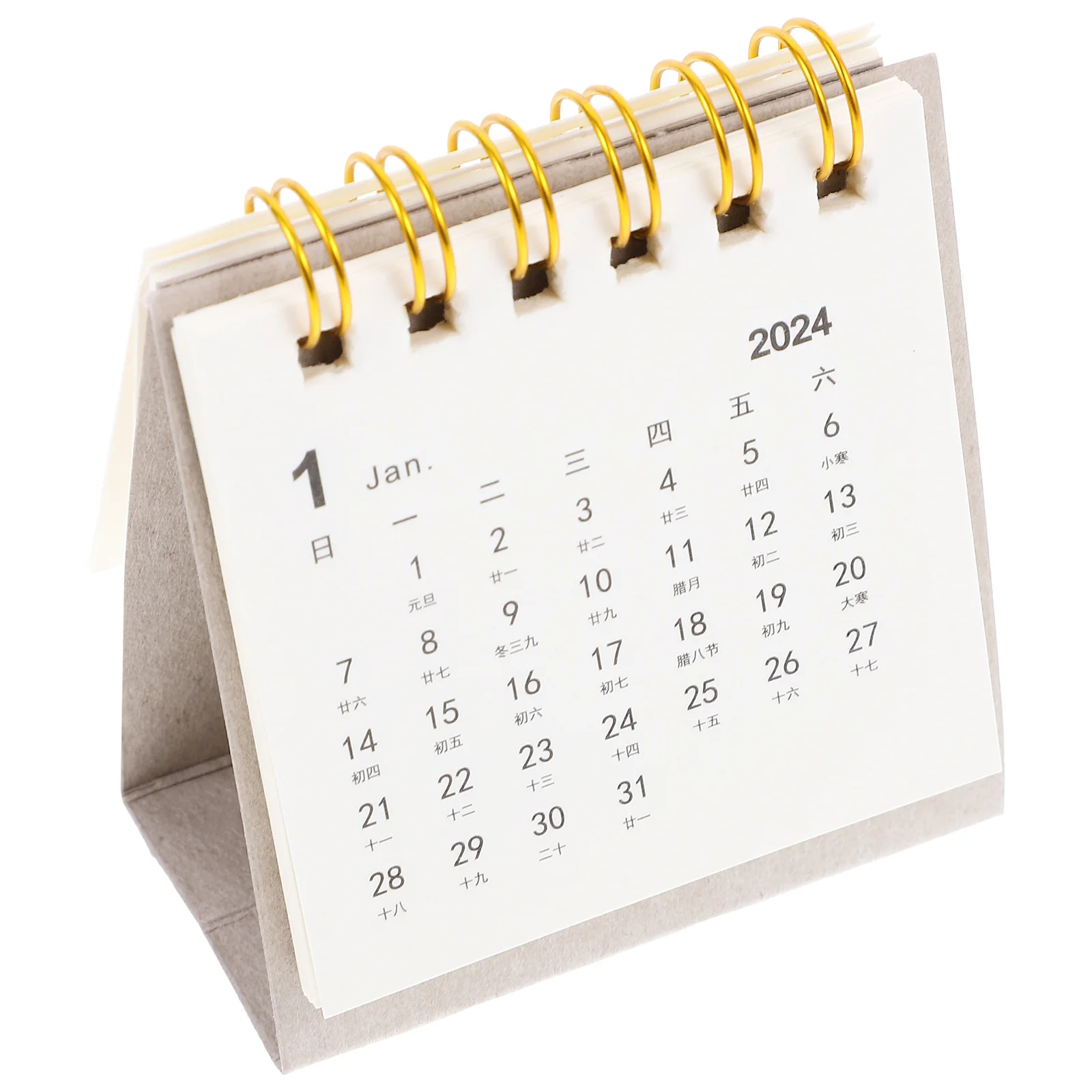 

Office Calendar 2024 Desk Small Calendars Desktop Daily Use Monthly Simple Convenient Home Accessory Paper Accessories for