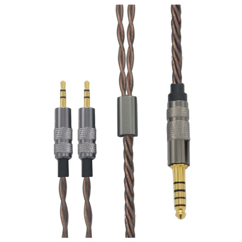 

Headset Upgrade Line 4.4 To Dual 3.5MM For Sol Republic Tracks HD V8/V10/V12/X3 Audio Replacement Cable
