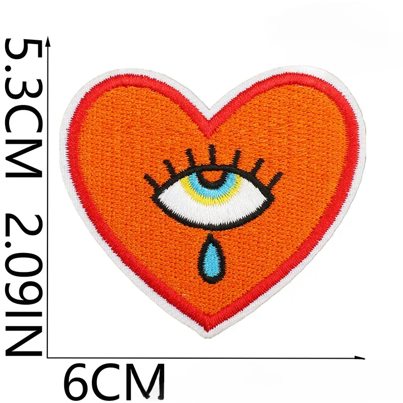 Утюг С Вышивкой Радужной Нитью Модная Нашивка Из Полиэфирной Ткани Для Одежды