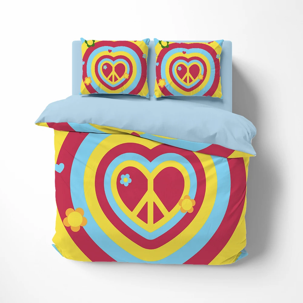 

Роскошный комплект постельного белья, постельное белье с 3D рисунком, Комплект постельного белья из одеял и пододеяльника, Комплект постель...