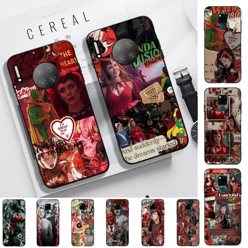 

Marvel Popular TV Series WandaVision Phone Case for Huawei Mate 20 10 9 40 30 lite pro X Nova 2 3i 7se