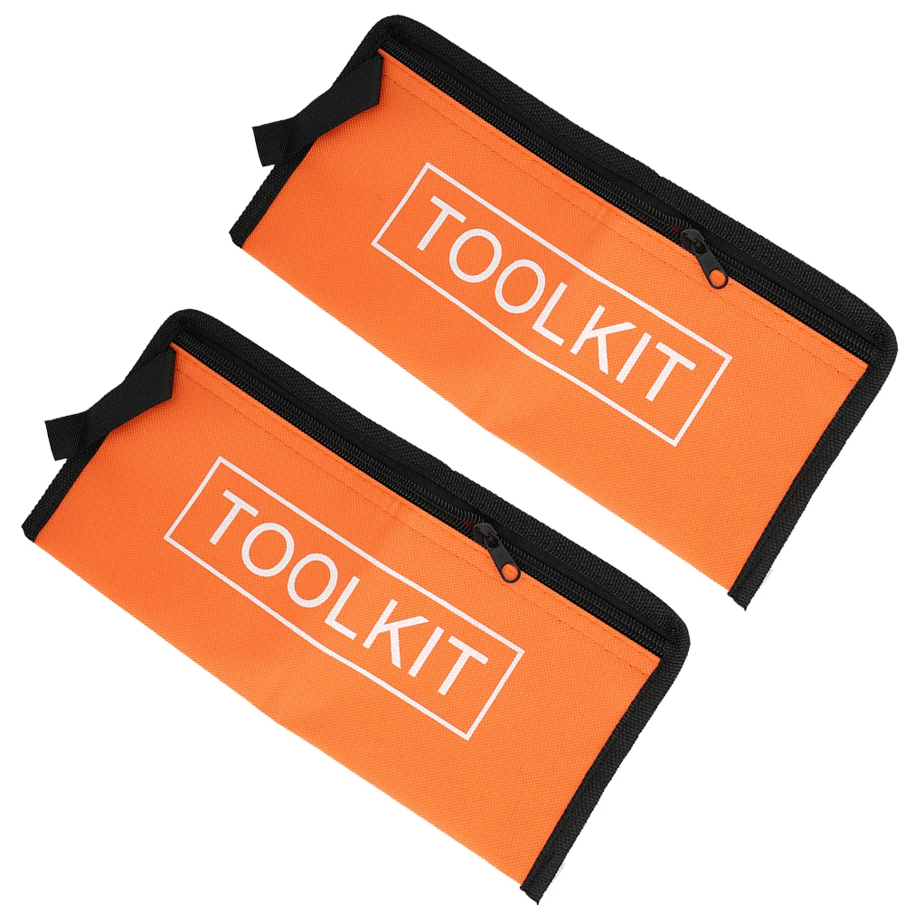 

2pcs Organizers 28x13cm Waterproof Oxford Canvas Cloth Storage Tools Bag Case Pouch Bags Storage Organizer Desk Organizer