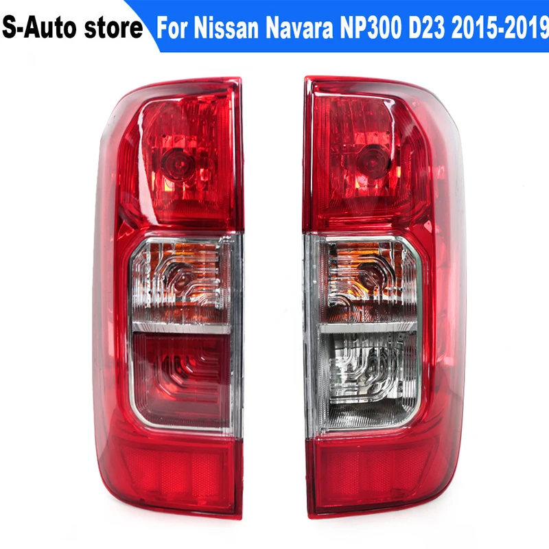 Автомобильный задний фонарь красного цвета, левый/правый задний фонарь LHD в сборе без лампочек и проводов для Nissan Navara NP300 D23 2015-2019