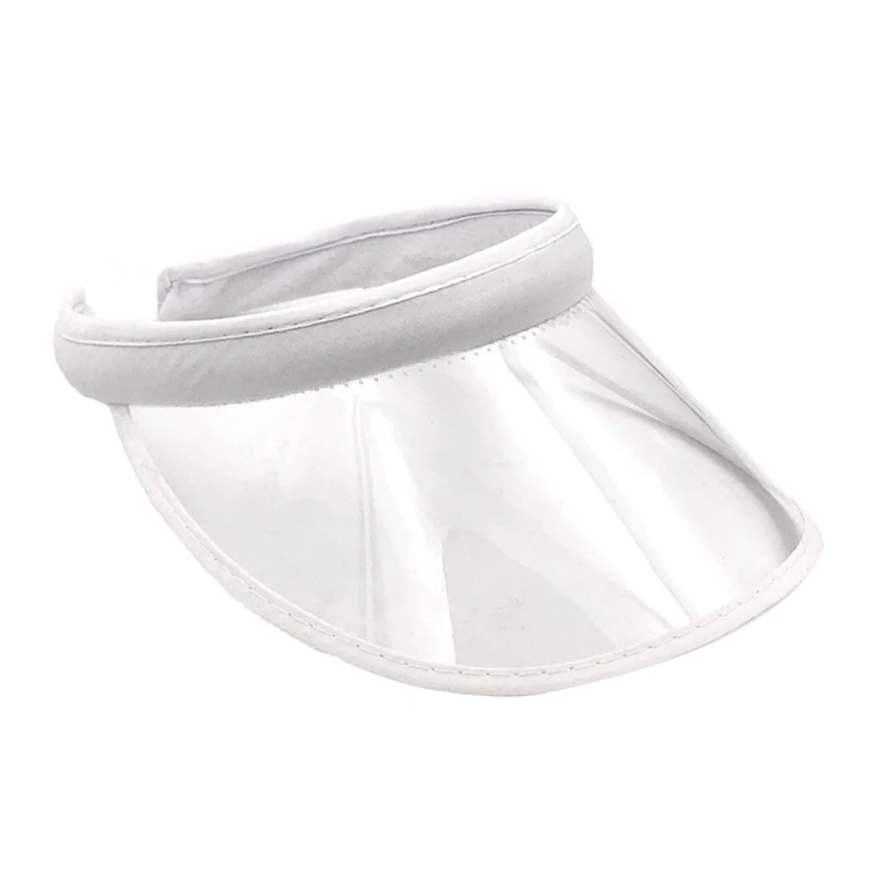 

Clear Colored Plastic SunVisor Women Visors Summer SunVisor Clear Visors Hat Sunshades Hat For Women Golf Visors