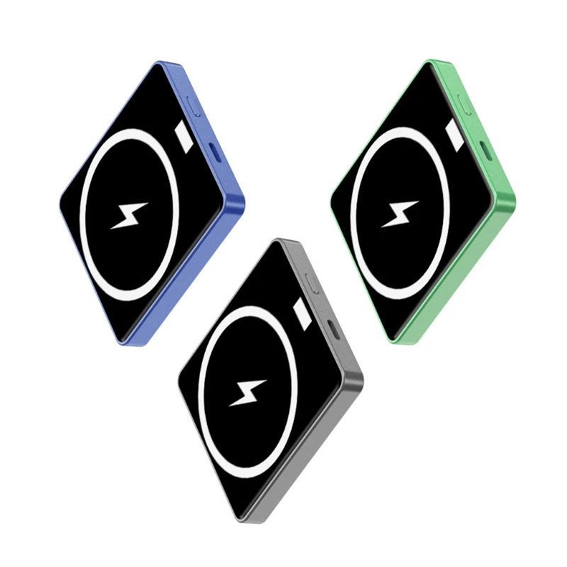 

Беспроводное выходное портативное зарядное устройство 15 Вт внешняя батарея USB Тип C внешний аккумулятор 8000 мАч 20 Вт Магнитный Прямая постав...