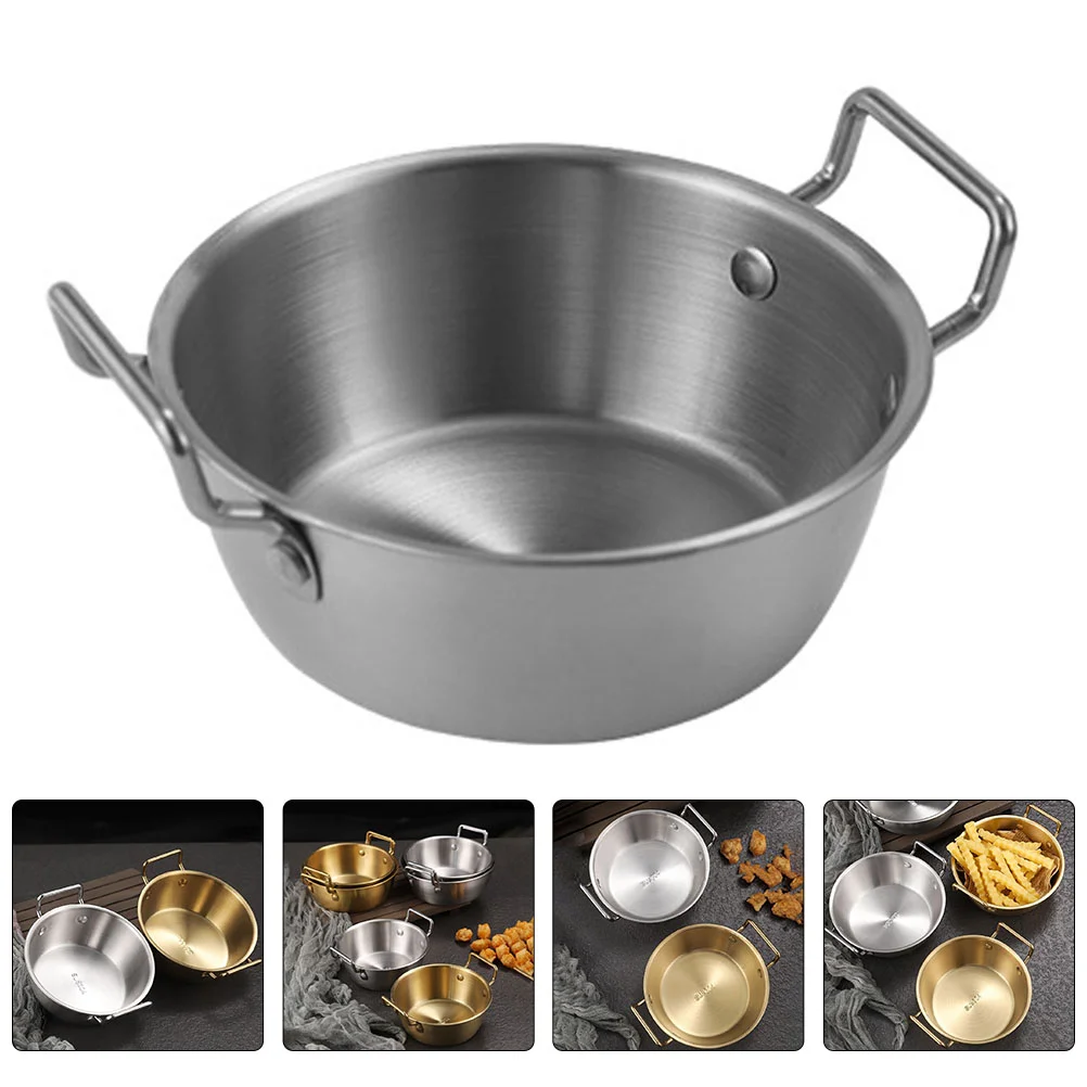 

Bowl Serving Mixing Pot Steel Stainless Dishes Salad Kids Bowls Snack Ramekins Large Milk Pasta Boiling Mini Parties Cookware