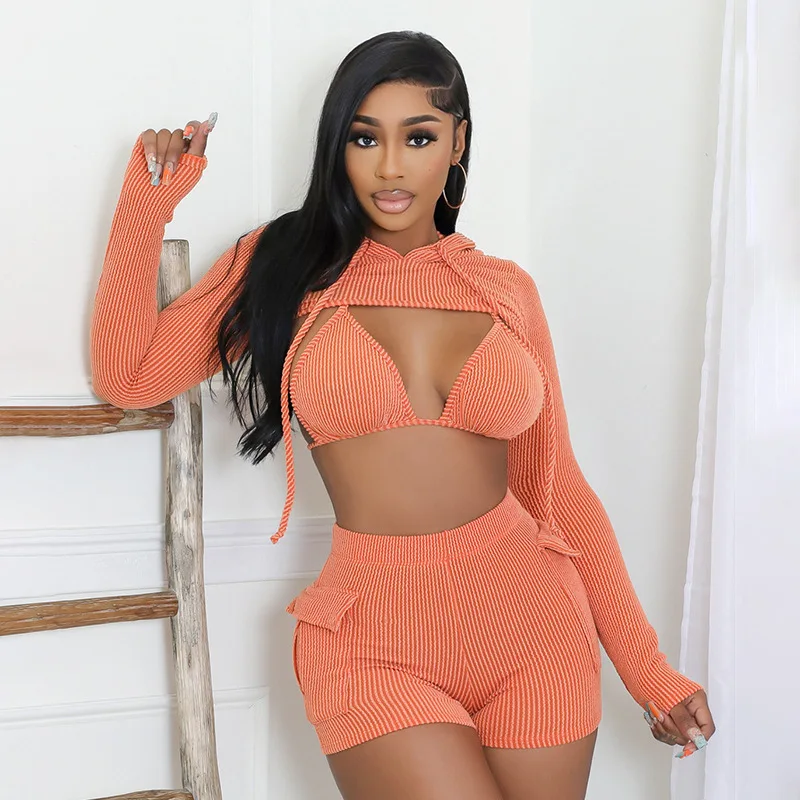 Модная женская одежда Новинка осени 2024 стильный облегающий Топ с длинным рукавом