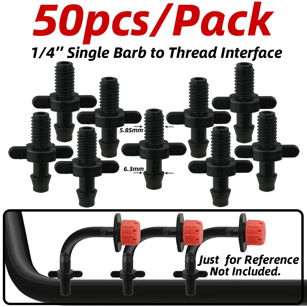 

KESLA Шипованные Соединители для Капельного Полива 4/7 мм