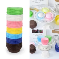 100pcs cake paper cups mini colorful chocolate paper liners muffin cases cake liner baking cup kitchen pastry decoration tools