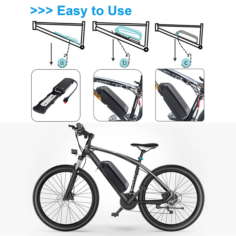 Литиевая батарея 18650 21700 ячеек 36 В 750 Ач 24 48 20 52 в 1000 Hailong Ebike перезаряжаемые батареи