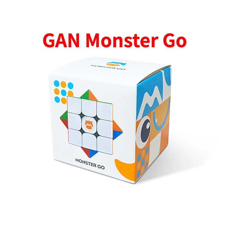 

[Funcube]GAN MG356 M 3X3X3 Monster Go 3×3 Magnetic Magic Cube Speed Puzzle Children Fidget Toys 3x3 Rubick Professional Magico