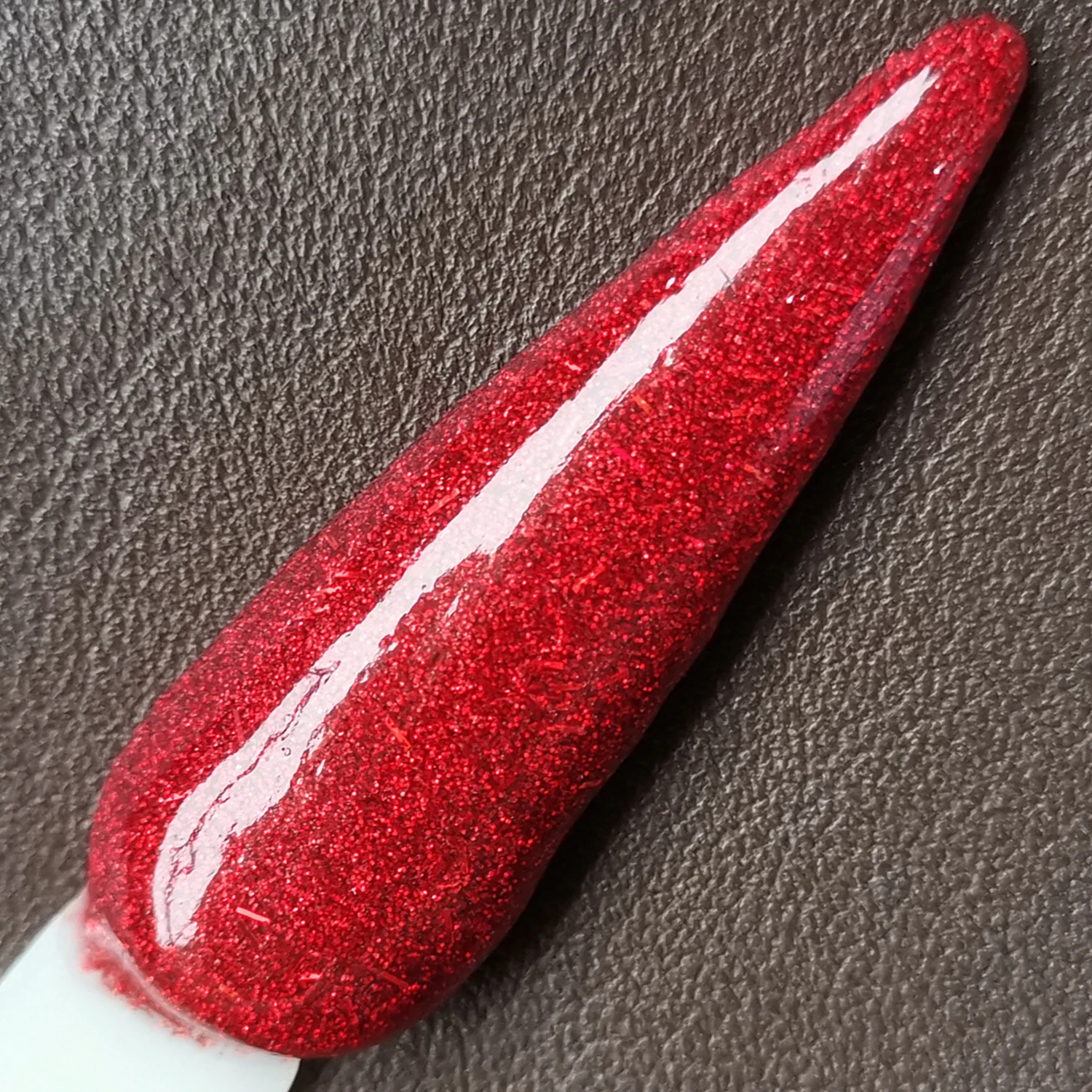

10pcs/pack Wholesale Salon Quality Scarlet Red Glitter Nail Dip Powder Colors 1OZ SG002 ( Luxury Acrylic Jars )