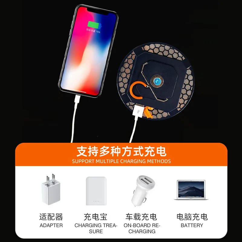 Светодиодный наружная портативная палатка для кемпинга бытовое освещение