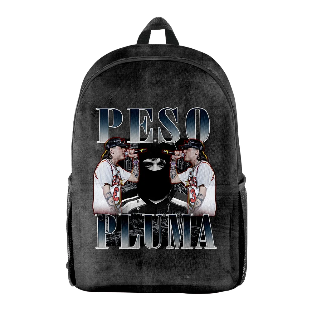 

Peso Pluma Zip Pack Students Backpack Sam and Colby Man/Woman Zipper Bag Zip Backpack School 3D Print Bag Backpack