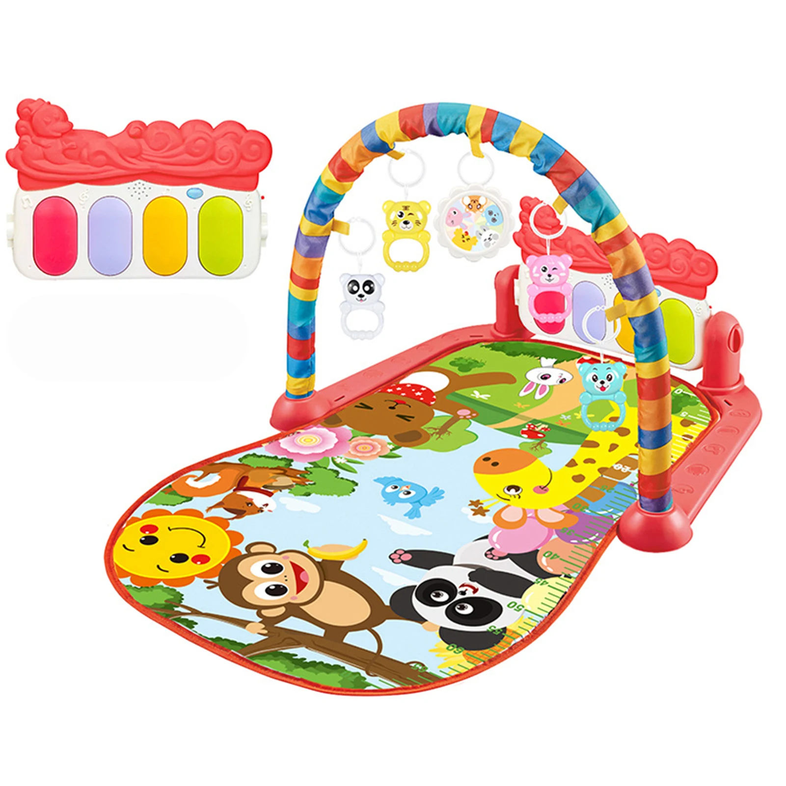 

Baby Music Play Mats Piano Gym Newborn Toys Infant Playmat Learning Education Toys 0 12 Months Tummy Time Crawling Mat Carpet