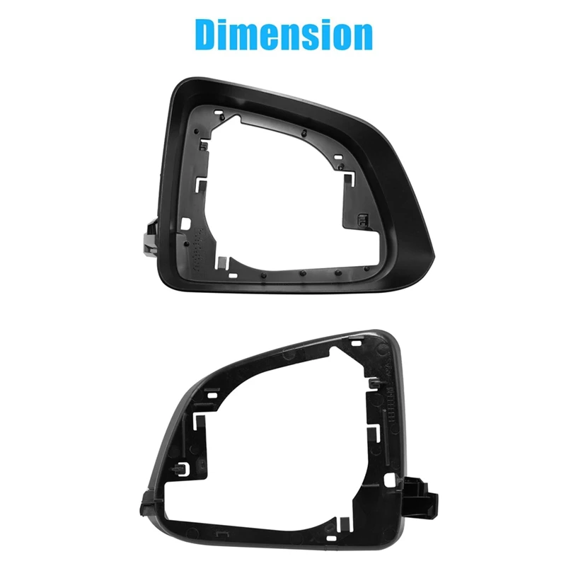 Newfor Tesla Model Y 2019-2023 Side Mirror Cover Lower Bottom Bracket Frame 8202101 8202201