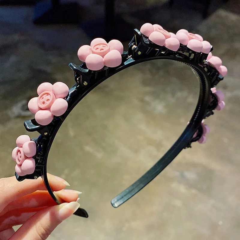 

Cute Flower Hair Band for Girls Child Hair Clip Handmade Strawberry Hairbands Birthday Gifts Headwear Headband Hair Accessories