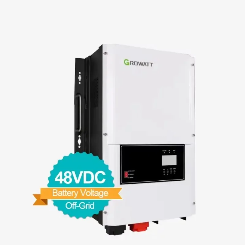 SPF 6000T DVM Инвертор солнечной энергии 1 разделенный фаз Growatt 6KT Фотоэлектрические