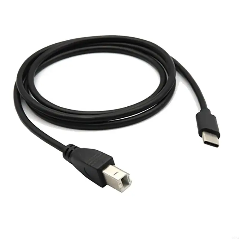 Фото Кабель USB C — USB Type B 2.0 для MacBook Pro HP Canon Epson Dell Samsung Принтер Тип C Сканер Шнур для телефона Ноутбук №1