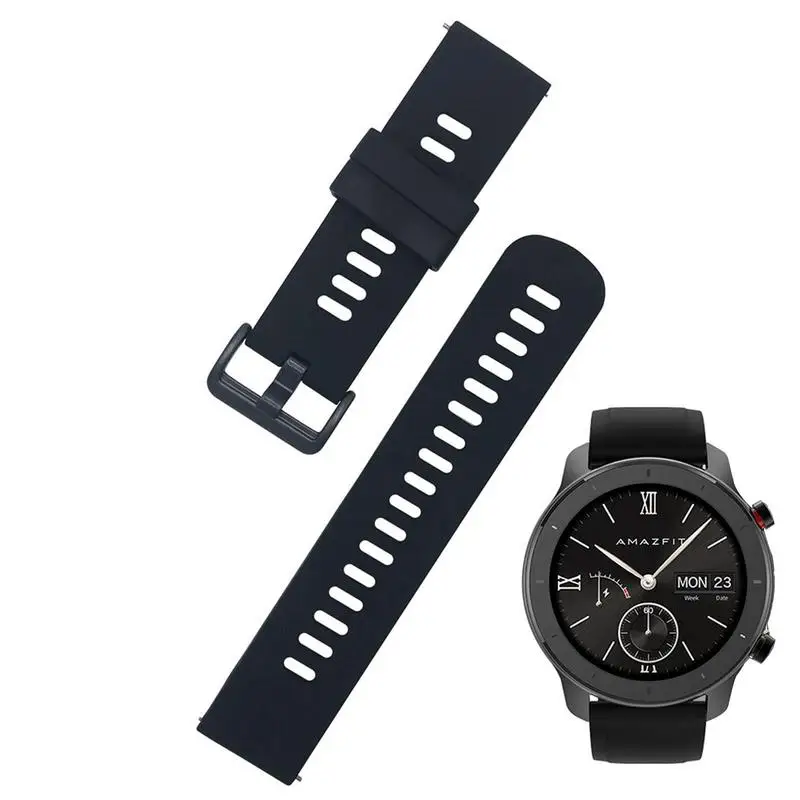 

Silicone Watch Band 42mm(20mm) For Gtr Watch Silicone Quick Release Buckle Bracelet Strap For Gtr42mm Sports Replacement Strap