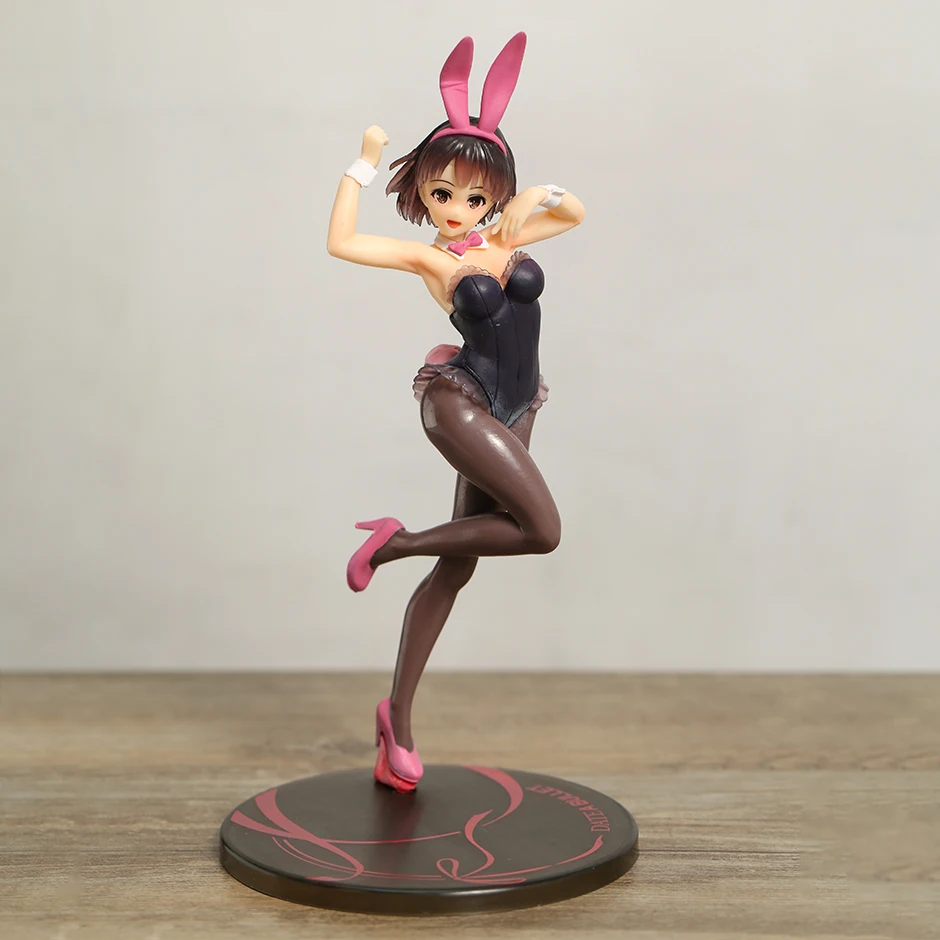 

Saekano: Как выращивать скучную девушку Megumi Kato Bunny Ver. Фигурка Аниме Фигурка модель игрушки для мальчиков подарок