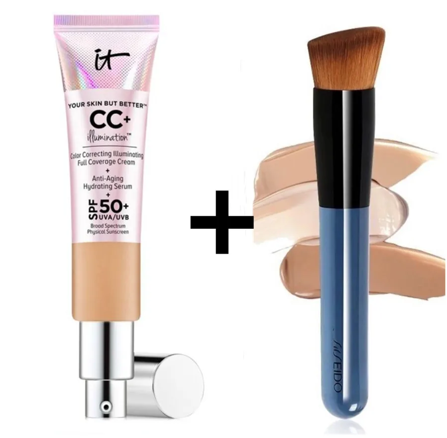 

32ml For Face Your Skin But Better CC+ illumination Color Correcting illuminating Full Coverage Cream spf 50+ uva/uvb