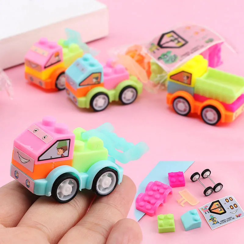 

10PC DIY Mini Assembly Car Children Toys Birthday Party Gift Christmas Wedding Gifts For Guests Pinata Fillers Kids Party Gift