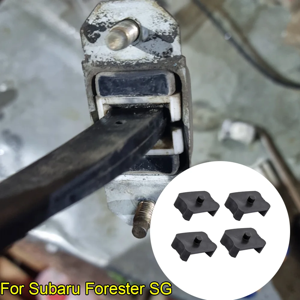 

4X для Subaru Forester SG 2002 - 2008 Chevrolet Forester Автомобильная Левая Правая Боковая дверь, ремешок для проверки стопора, комплект для ремонта, зажим из пластика