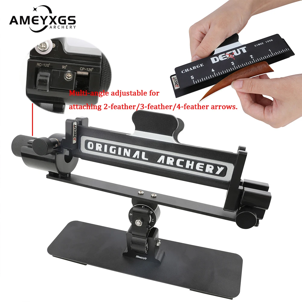 Приспособление для стрельбы из лука с флетчированием 90/120 градусов регулируемый