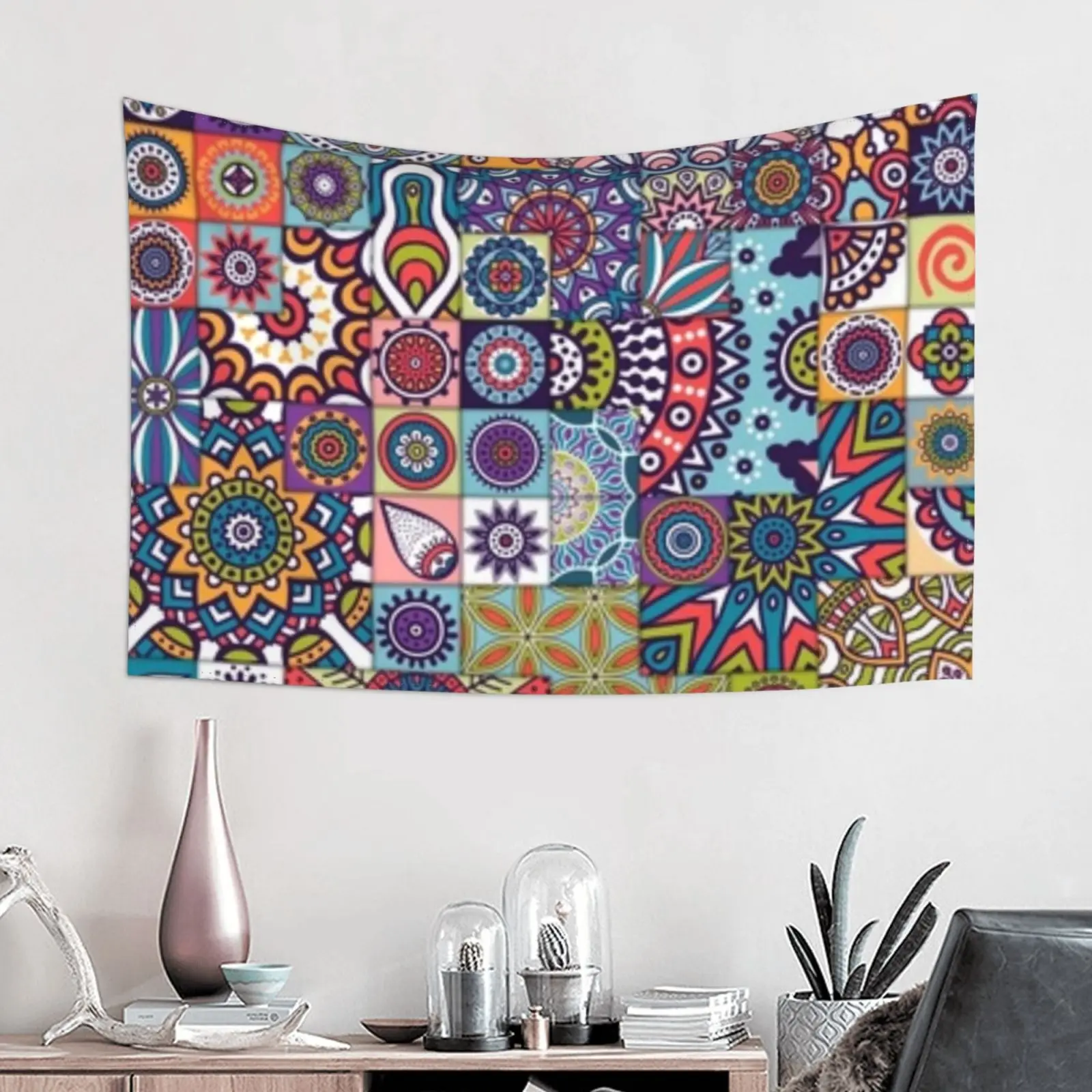 

60 inch x 40 inch Bohemian Tapestry Living Room Decoration Room Divider