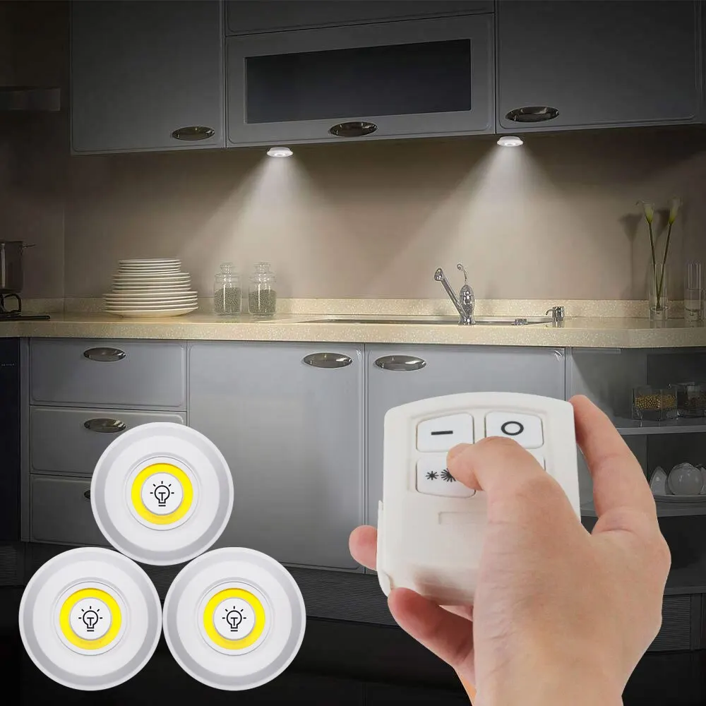 Wireless Remote Control Dimmable Night Light 5pcs