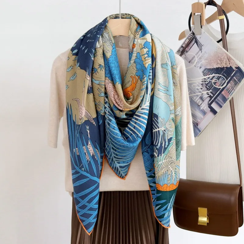 Рисунок 4 - 70% кашемировый 30% шелковый шарф для мужчин и женщин