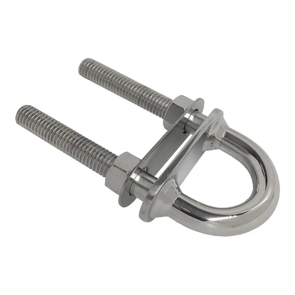 

316 Stainless Steel Boat Stern Bow Eye U Bolt Tie Down Marine