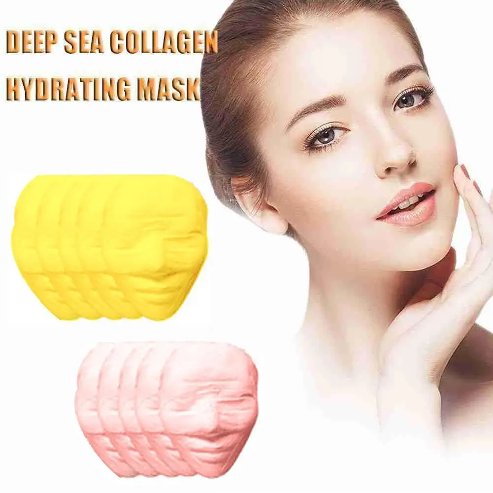 

5pcs/bag Shaping Bandage Plaster Mask 5D V Face Sealing and Powerful Oxygen Injection Whitening Reduce Fine Lines Facial Care