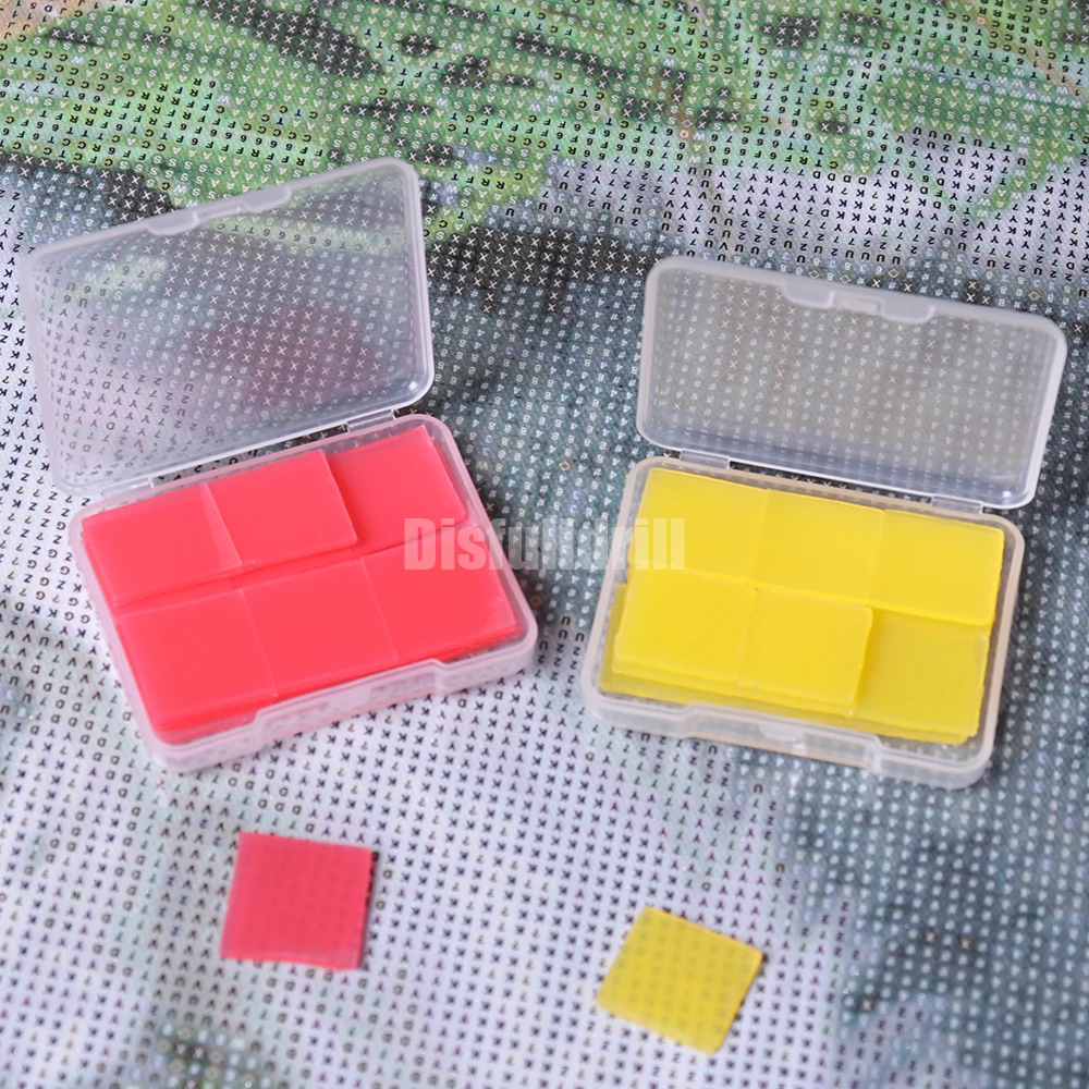 

18 шт./лот аксессуары для алмазной живописи инструменты «сделай сам» восковая глина клей для iamond аксессуары для рисования Инструменты стике...