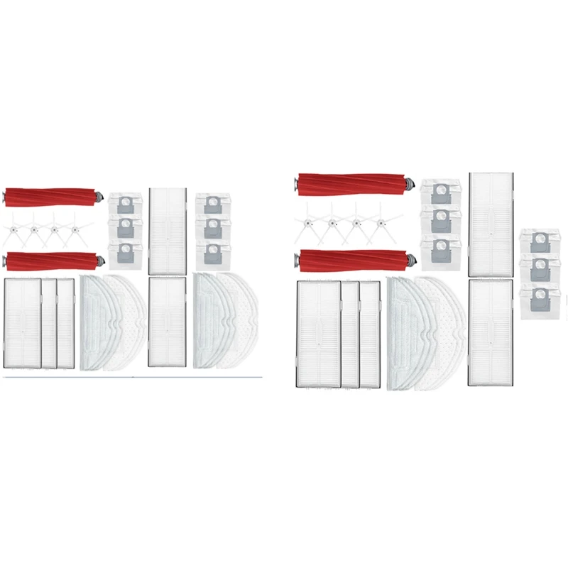 

29 шт., одноразовые антибактериальные тканевые фильтры для Roborock S7 Maxv Ultra/T8plus