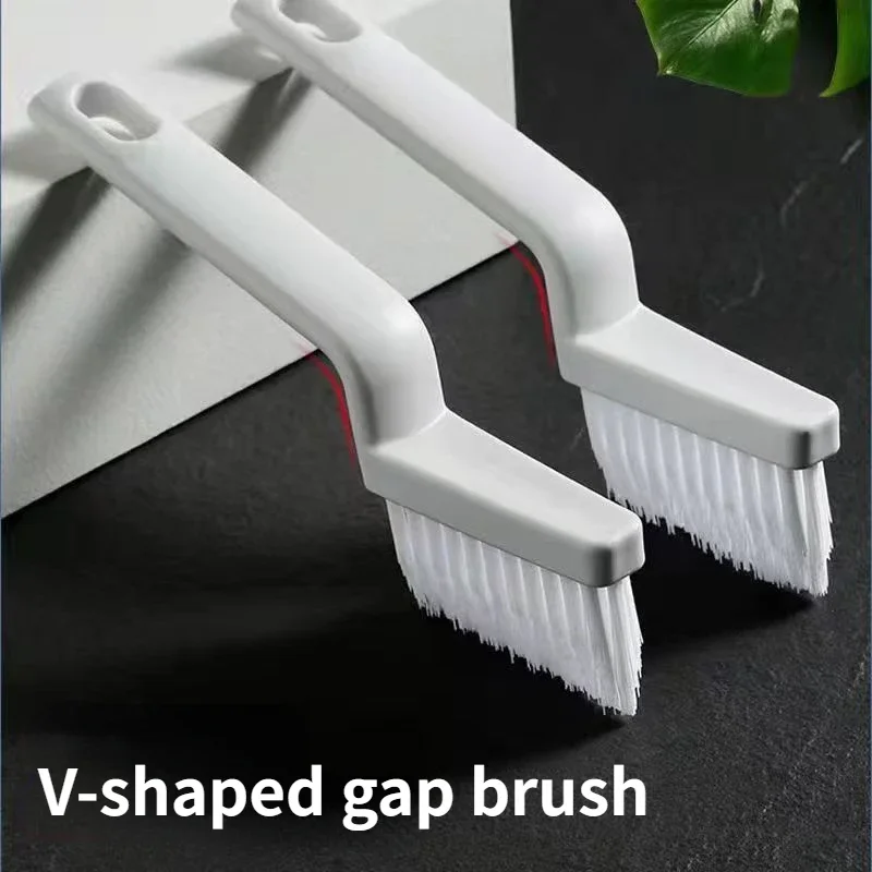 

2023 Multipurpose Bathroom Tile Floor Gap Cleaning Brush Window Groove Cleaning Brush Convenient Household Corner Cleaning Tools