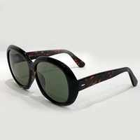 lensa kaca kacamata hitam kualitas tinggi untuk pria wanita oval bulat baru 2022 desainer modis mewah kacamata hitam uv400