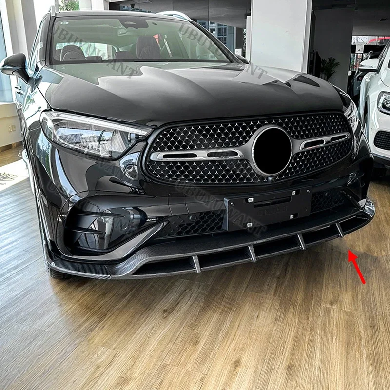 Для Mercedes-Benz GLC-Class X254 GLC260 300: Передние спойлеры для улучшения устойчивости автомобиля, сплиттер бампера, автоаксессуары 2023+ (art.: 3920da20967cf) - 3920da20967cf