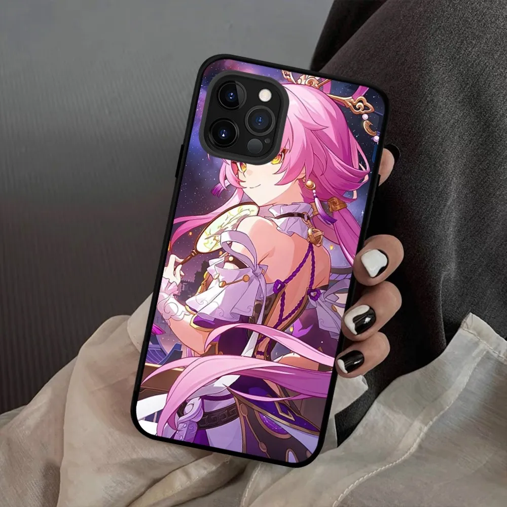 Чехол Honkai для iPhone 15 8 7 6 6S Plus X SE 2020 XR XS 14 11 12 13 Mini Pro Max