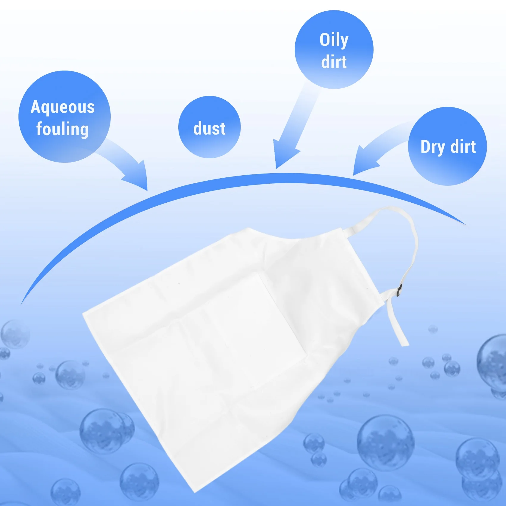 Детский фартук из 6 предметов и шапка шеф-повара регулируемый детский кухонный