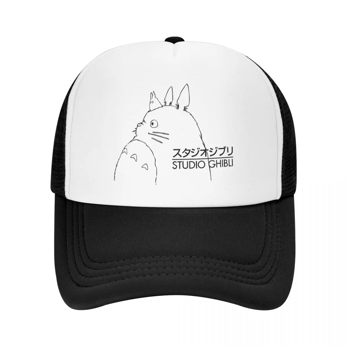 

Бейсболка Totoro Studio ghiдоступ с логотипом хип-хоп Регулируемая шапка-тракер Аниме Миядзаки Хаяо летняя кепка s Снэпбэк кепки