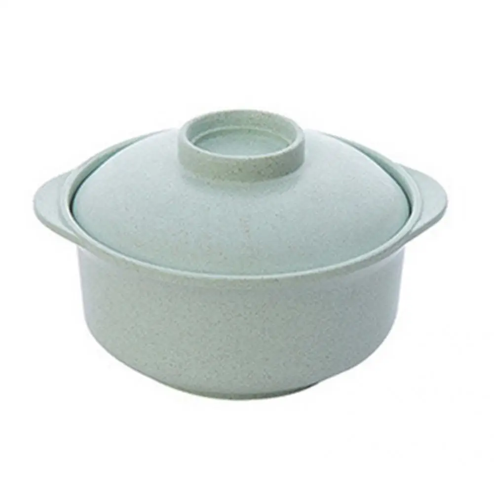 

Salad Container Practical Unbreakable Lightweight Bowl with Handle Large Capacity with Lid Noodles Bowl