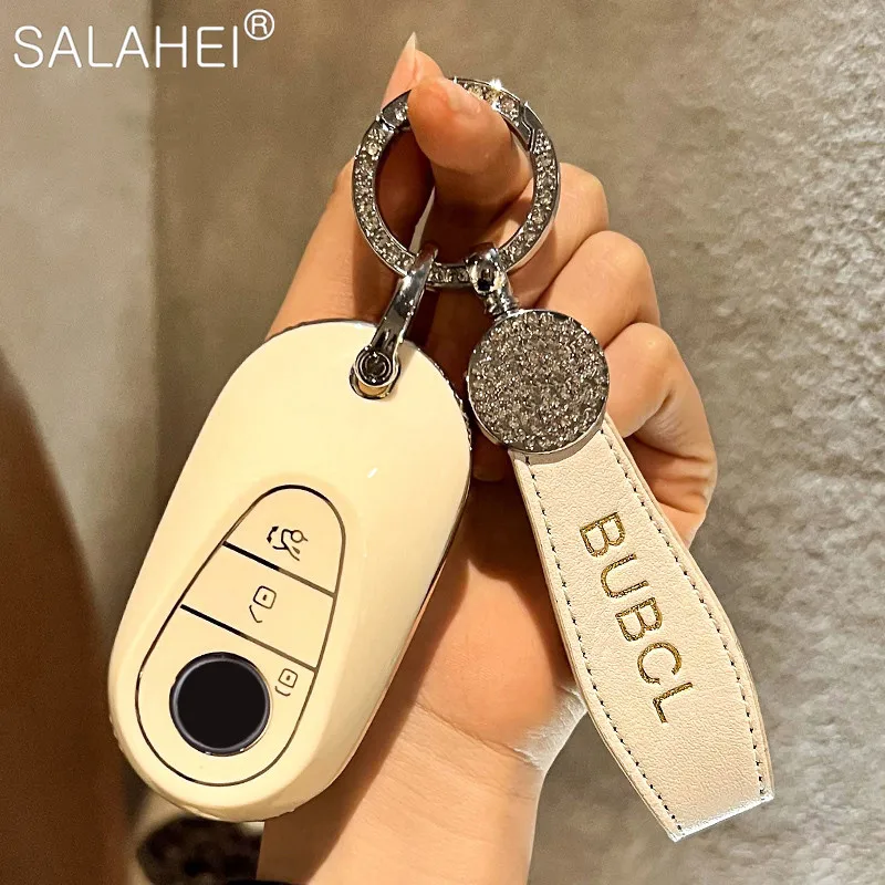 

Car TPU Key Case Cover Shell Holder Auto Key Bag For Mercedes Benz C S Class W206 W223 S350 C260 C300 S400 S450 S500 Accessories