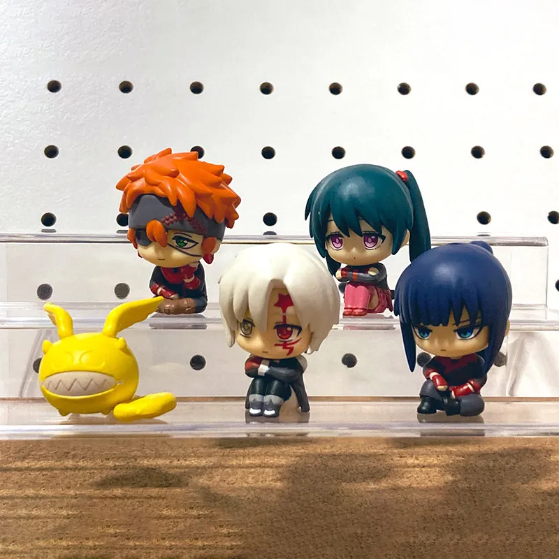 Фото Фигурка-гашапон Bandai D Gray Man, миниатюрная коллекционная фигурка из ПВХ, Аллен Уокер, Ю Канда, Ленали Ли, Лави, украшение для рабочего стола. №2