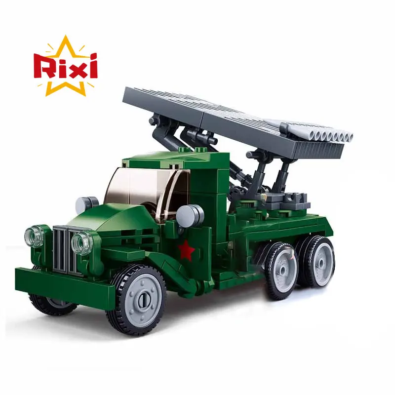 Военная Вторая мировая война BM-13 Rocket Katyusha строительные блоки бронированное