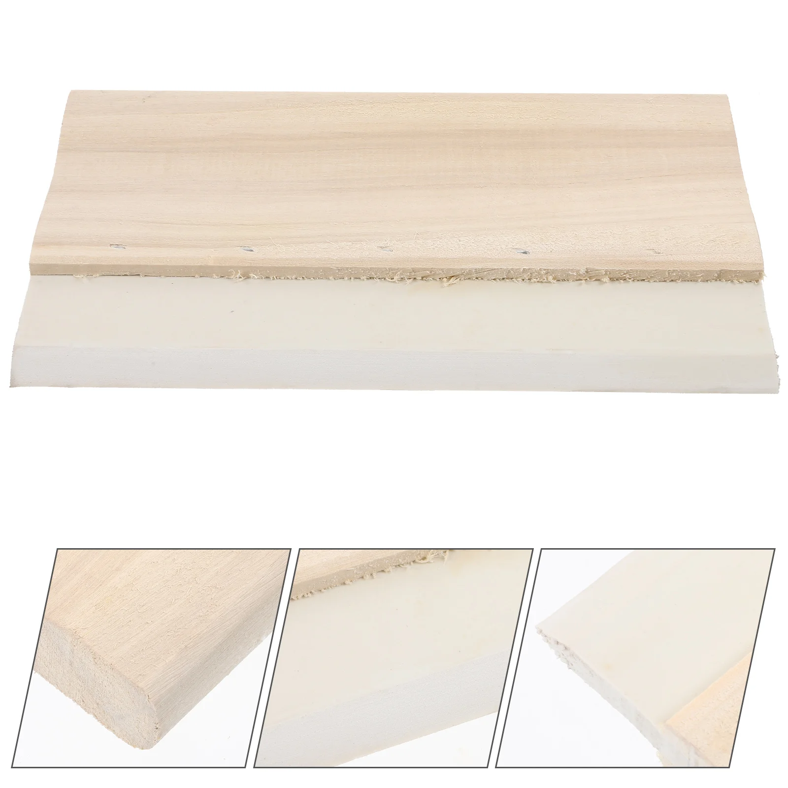

Ink Scraping Tool Silk Screen Printing Board Supplies Tools Squeegee Scraper Wood Handle Wooden Scratch