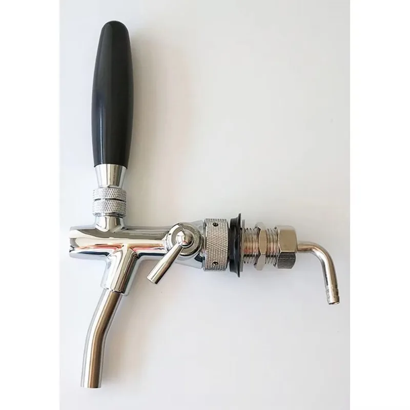 Кофейная башня L-типа бронзового/золотого/серебряного цвета с 3 смесителями