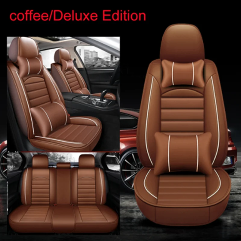 

WZBWZX Leather Car Seat Cover for Lincoln all models Navigator MKS MKZ MKC MKX MKT car accessories Car-Styling 5 seats